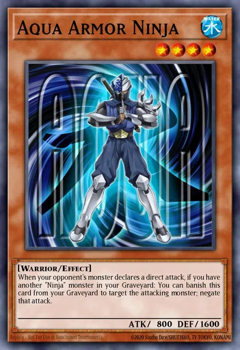 Wasserrüstungs-Ninja
