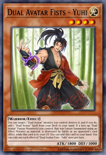 Poings du Double Avatar - Yuhi