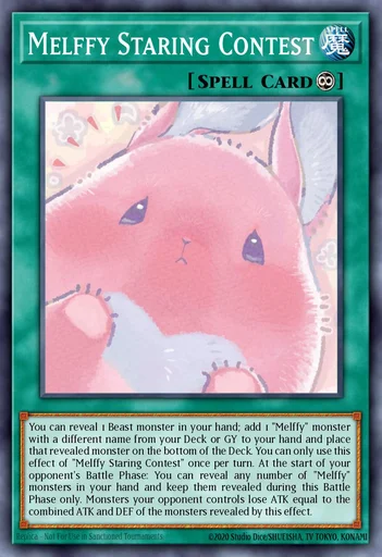 Melffy Staring Contest – Yu-Gi-Oh! Master Duel – Untapped.gg