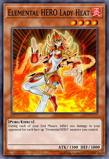 HÉROE Elemental Lady Heat