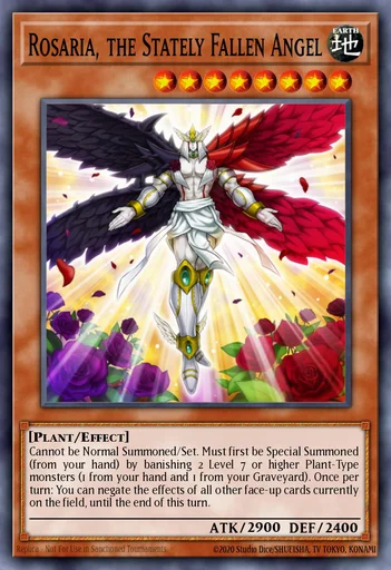 Rosaria, el Ángel Caído Majestuoso