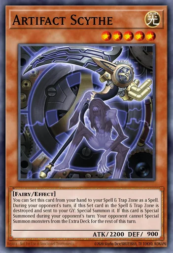 Artifact Scythe – Yu-Gi-Oh! Master Duel – Untapped.gg