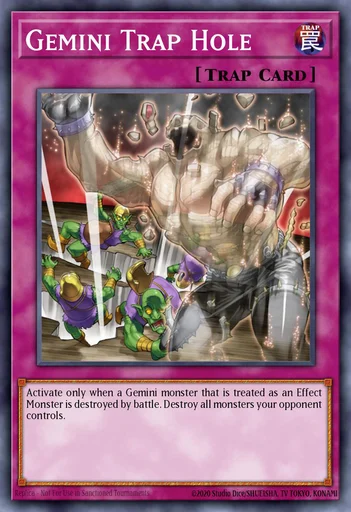 Agujero-trampa Géminis