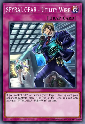 spyral deck yugioh Super Agent | Yu-Gi-Oh! Wiki You can only use this effect of SPYRAL Master Plan once per turn. Extra Link SPYRAL Deck 2018