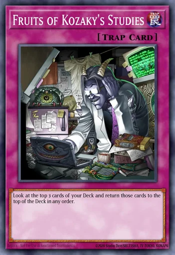 Fruits of Kozaky's Studies – Yu-Gi-Oh! Master Duel – Untapped.gg