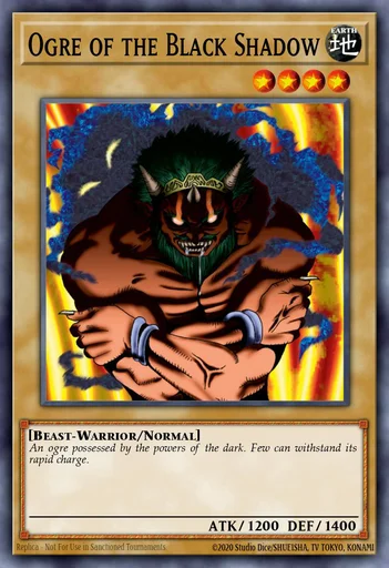 ★遊戯王 初期 黒い影の鬼王 遊戯王 No.957 黒い影の鬼王 オーガ 初期 - メルカリ