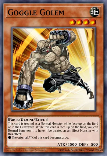Golem de Óculos