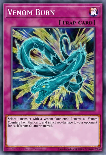 Venom Burn  Yu-Gi-Oh! Master Duel  Untapped.gg