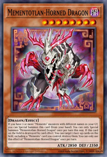 Mementotlán Dragón de Cuerno