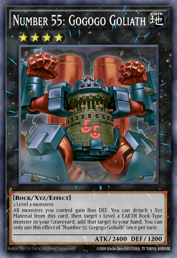 Número 55: Goliat Gogogo