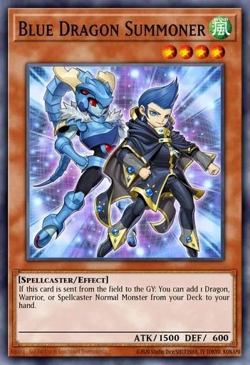 Invocador del Dragón Azul